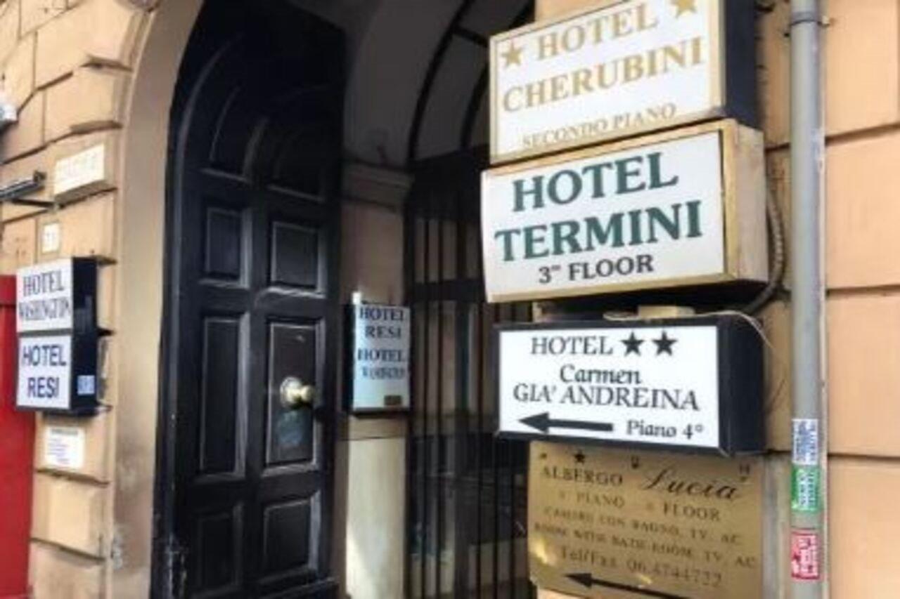 Hotel Cherubini Рим Екстериор снимка
